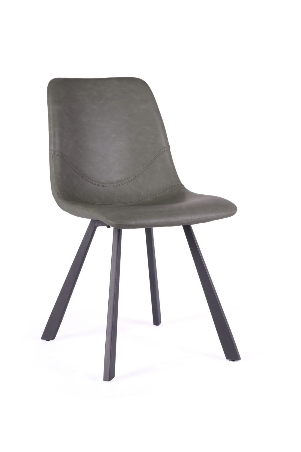 Product photograph of 4 X Ryan Vintage Green Pu Dining Chair from Choice Furniture Superstore.